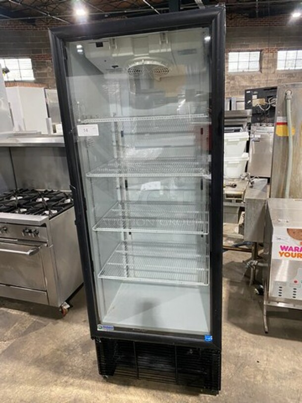Imbera Commercial Single Door Reach In Cooler Merchandiser! With View Through Door! Model: G319CO2 SN: 111161010359 115V 60HZ 1 Phase - Image 1 of 7