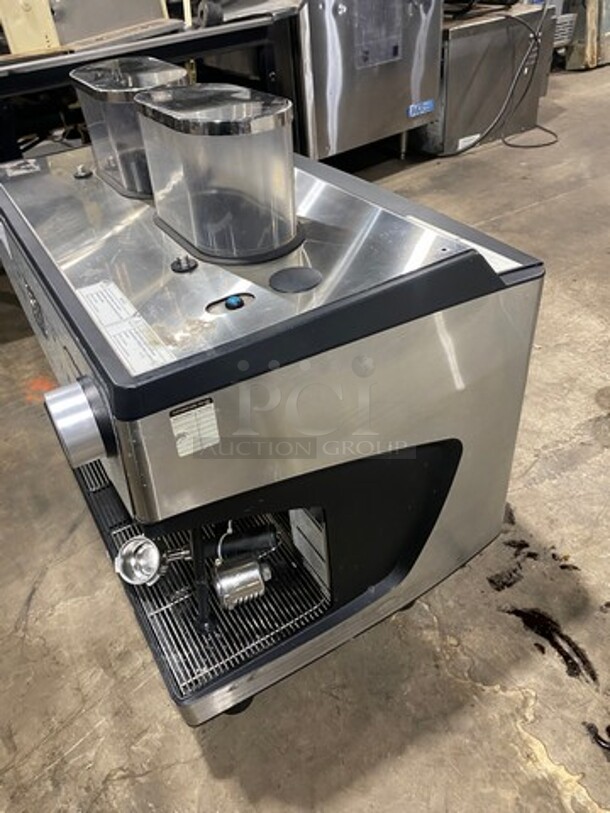 WOW! LATE MODEL! Dunkin Donuts Edition! Schaerer Commercial Countertop 2 Group Espresso Machine! With Steam Lines! Stainless Steel! On Small Legs! - Image 2 of 9