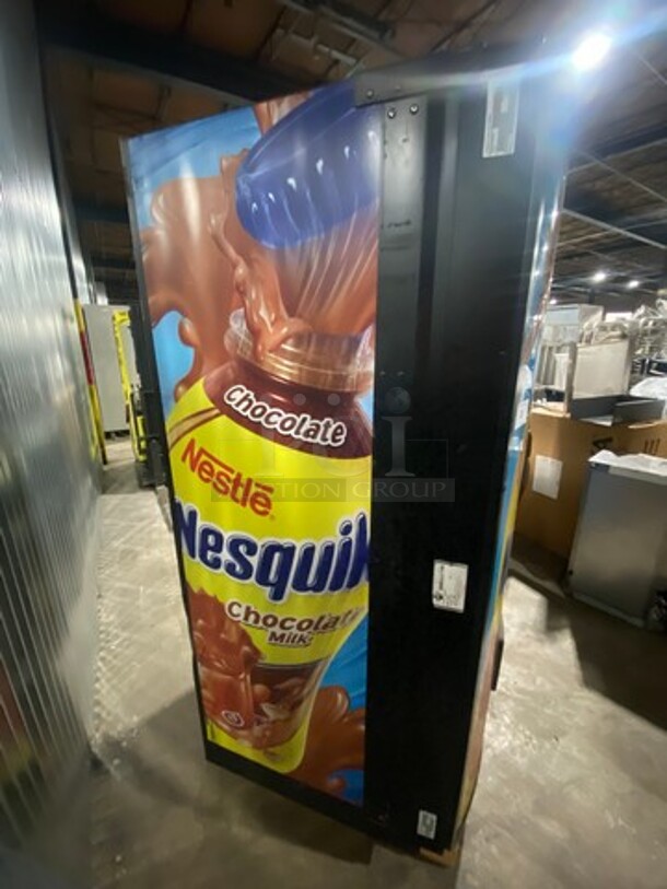 Royal Vendors Commercial Drink Vending Machine! 10 Drink Selections! With Bill And Coin Acceptor! Suitable For Indoor And Outdoor Use! Model: RVCDE65010 SN: 200333FA00092 115V 60HZ 1 Phase - Image 2 of 8