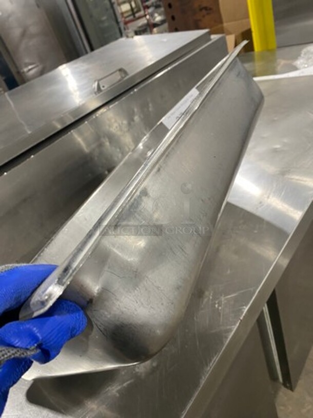Commercial Steam Table/ Prep Table Food Pan! All Stainless Steel!  - Image 2 of 4