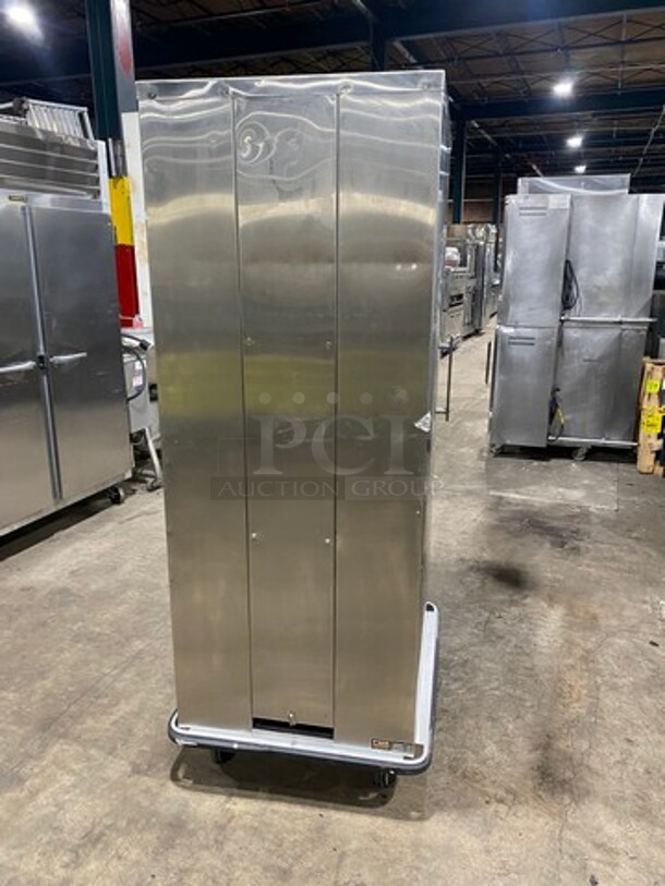 FAB! FWE Commercial Refrigerated Single Door Holding Cabinet! Solid Stainless Steel! On Casters! Model: R30U SN: 9125700 115V 60HZ 1 Phase - Image 3 of 8