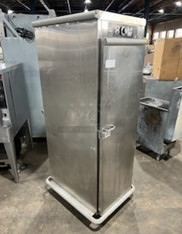 Carter Hoffmann Commercial Food Warming/Proofing Cabinet! Holds Full Size Trays! All Stainless Steel! On Casters! Model: PH1825NY SN: 355352 120V - Image 4 of 8
