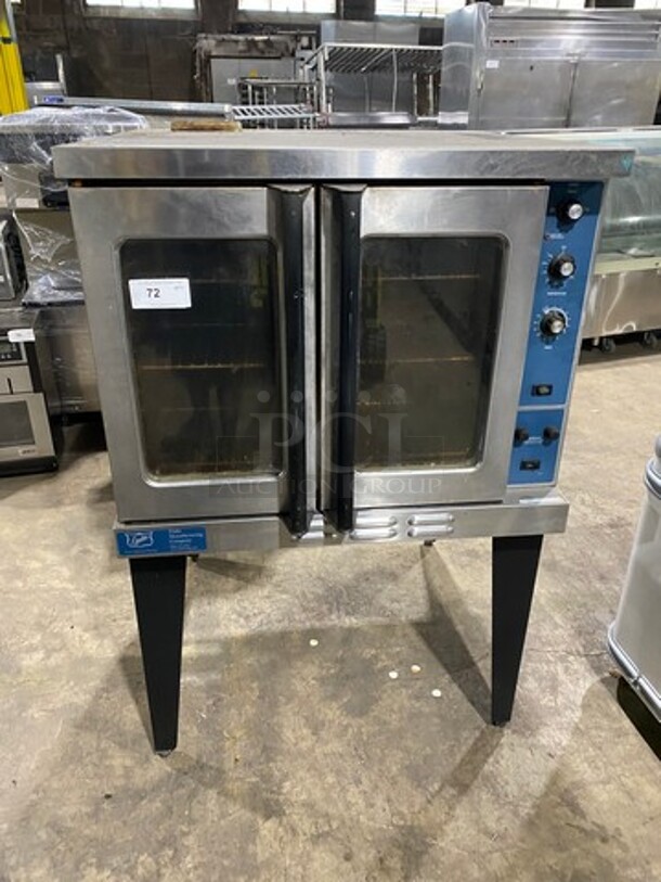 Duke Commercial Electric Powered Convection Oven! With View Through Doors! Metal Oven Racks! All Stainless Steel! On Legs! - Image 1 of 7
