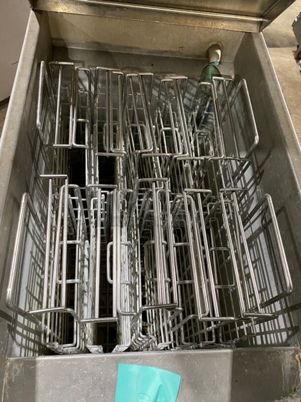 GREAT! Imperial Commercial Natural Gas Powered Commercial Pasta Cooker/Rethermalizer! With Backsplash! All Stainless Steel! Model: IRT14GBM SN: 04256821! - Image 5 of 9