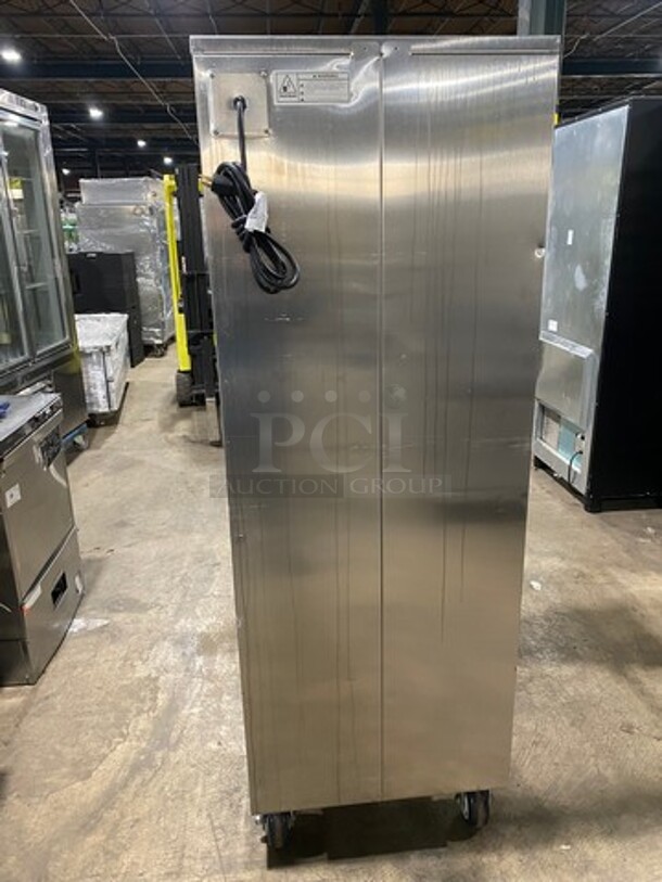 SWEET! FWE Single Door Electric Powered Food Warming Cabinet! Solid Stainless Steel! On Casters! Model: TST16CHP SN: 143977701 120V - Image 2 of 9