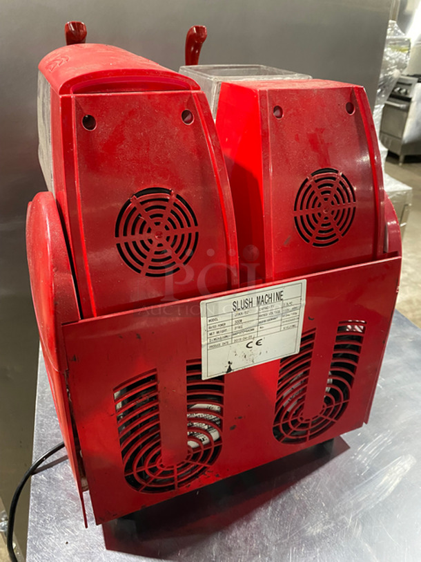 LATE MODEL! 2019 Commercial Countertop 2 Flavor Smoothie/ Slush Machine! Model: JTKX02 SN: 20190326003 110V - Image 4 of 9