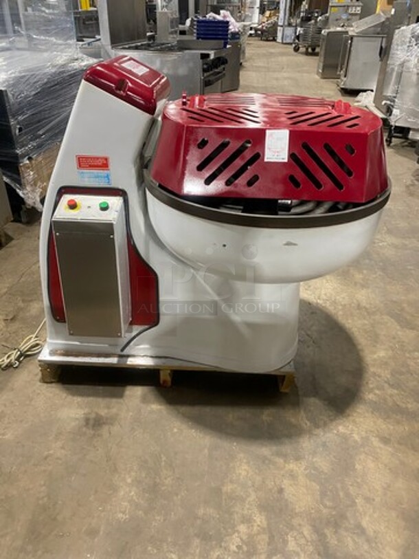 Nice! Sottoriva ARCA SERIES PO 80 Floor Style Fork Mixer! Model PO80 Serial 22217! 220V! Fork Mixer With Motorised Bowl Suitable For Hard And Semi-Hard Dough! - Image 9 of 9