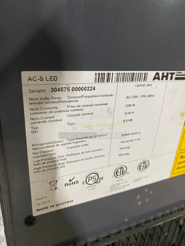 AHT Commercial Refrigerated Open Grab-N-Go Display Case! Model: ACSLED SN: 30457500000224 120V 60HZ 1 Phase - Image 5 of 8