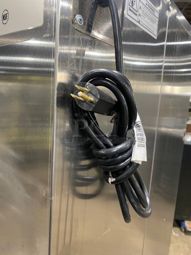 SWEET! FWE Single Door Electric Powered Food Warming Cabinet! Solid Stainless Steel! On Casters! Model: TST16CHP SN: 143977701 120V - Image 9 of 9