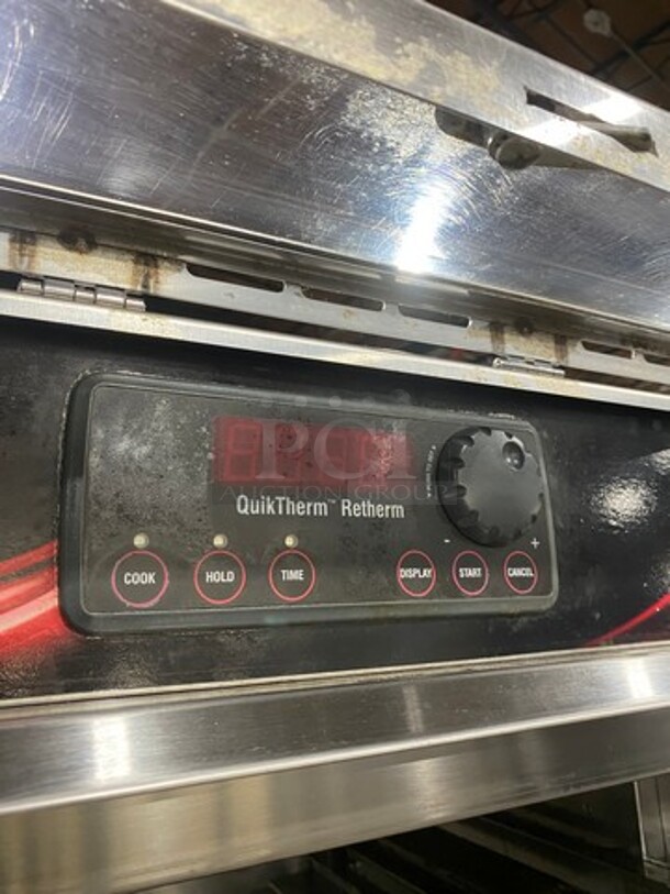 Cres Cor Commercial Electric Powered Split Door Roast-N-Hold Oven! All Stainless Steel! On Casters! Model: RO151FUA12DE4803Z SN: JBIJ0005151623 480V 60HZ 3 Phase - Image 7 of 9