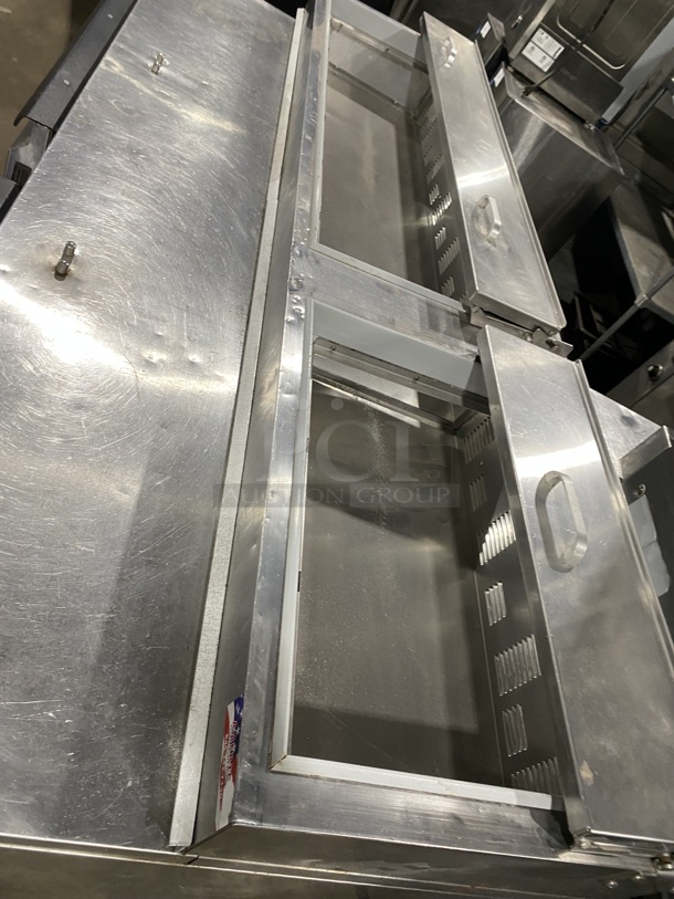 SILVER KING 5 Drawer Pizza Prep Table! All Stainless Steel! On Casters! Model SKPZ72D Serial 8BEG166062B 115V/60Hz - Image 5 of 8