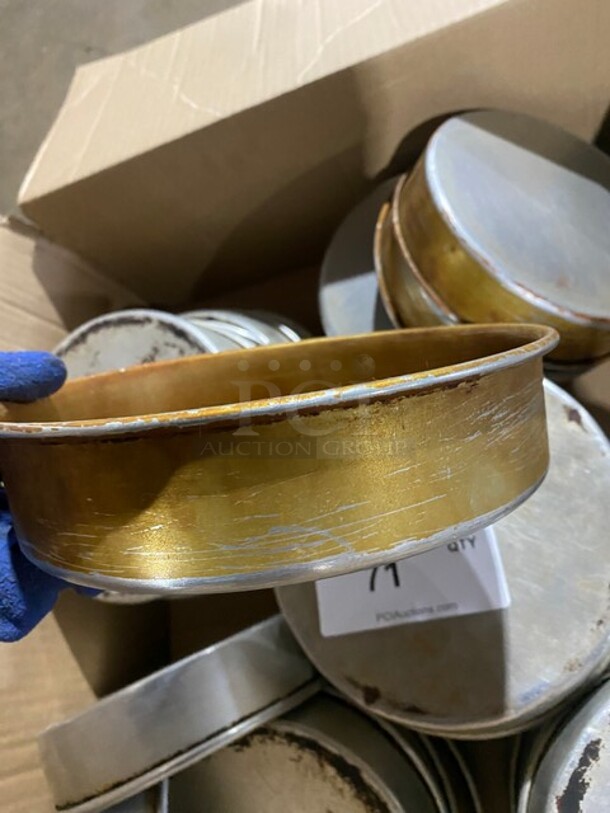 All One Money! 8" Aluminum Cake Pans! - Image 3 of 4