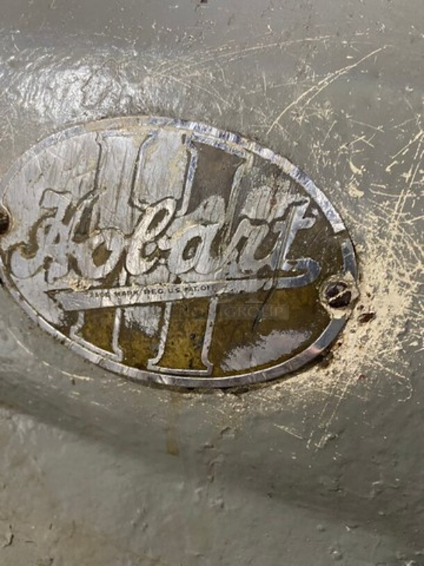 Hobart Commercial Floor Style Heavy Duty Mixer! With Mixing Bowl! With Hook Attachment! - Image 9 of 11