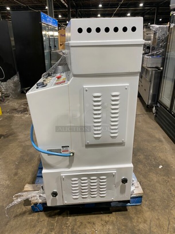 GREAT! Excalibur Commercial Floor Style Spiral Mixer! With Bowl Guard And Mixing Bowl! With Spiral Hook Attachment! Model: 200A SN: 970268 208V 3 Phase - Image 3 of 10