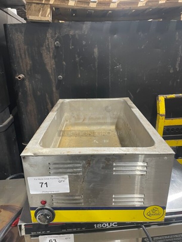 Qualite Electric Powered Counter Top Food warmer! 115V 1 Phase! - Image 1 of 8