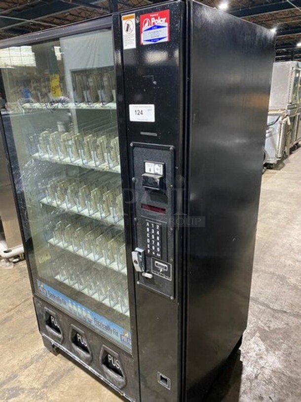 Dixie Narco Commercial Drink Vending Machine! With Bill And Coin Acceptor! Model: DN2054 SN: 11608 120V 60HZ 1 Phase - Image 4 of 10