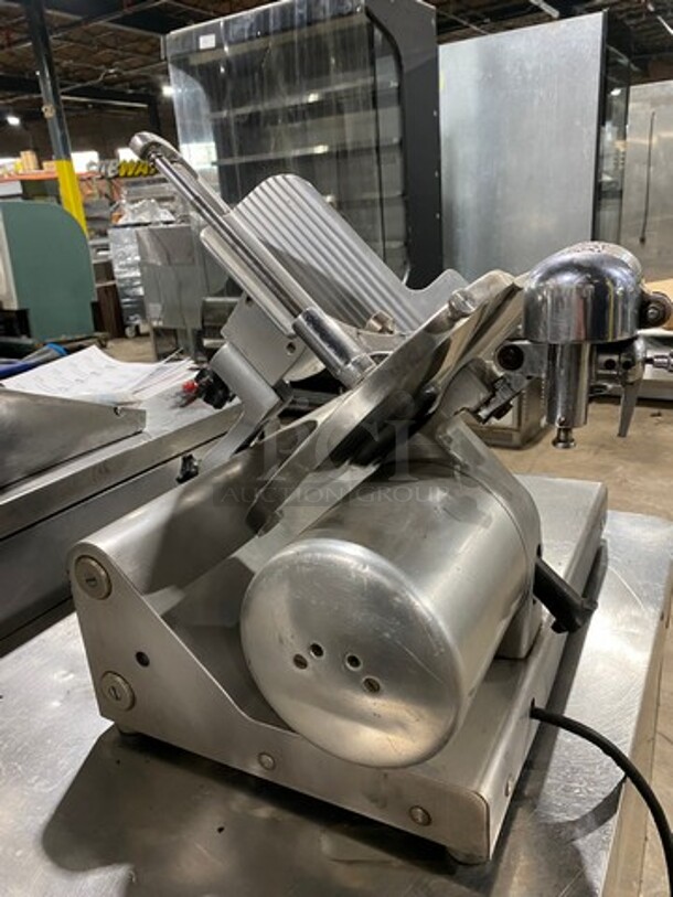 Globe Commercial Countertop Deli/ Meat Slicer! All Stainless Steel! - Image 4 of 9