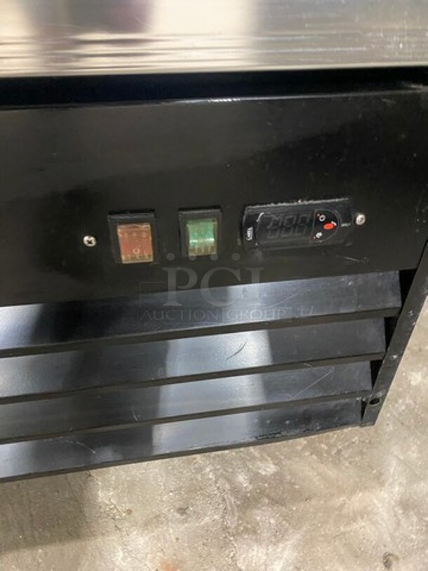 Spartan Commercial 3 Door Reach In Cooler Merchandiser! With View Through Doors! Poly Coated Racks! Model: SGM72RS SN: 6144311816063502 115V - Image 8 of 9