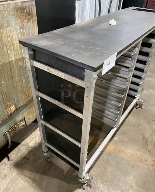 Metal Commercial Pan Transport Rack! - Image 2 of 7