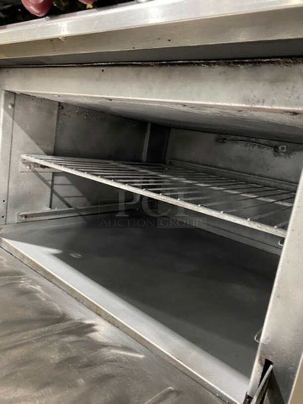 Therma Tek Commercial Natural Gas Powered 6 Burner Stove! With Raised Back Splash! With Oven Underneath! All Stainless Steel! On Legs! - Image 7 of 9