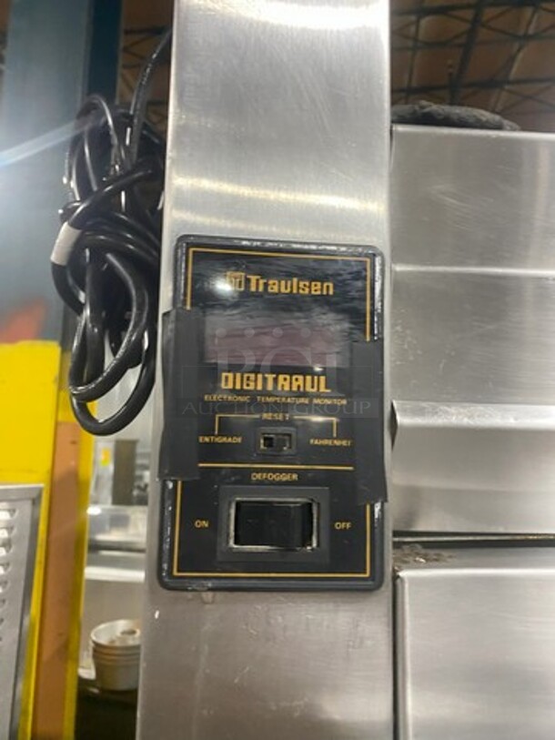 Traulsen One Door Stainless Steel Reach In Cooler! Model RLT132WUT Serial 150858! 115V 1 Phase!  - Image 2 of 10