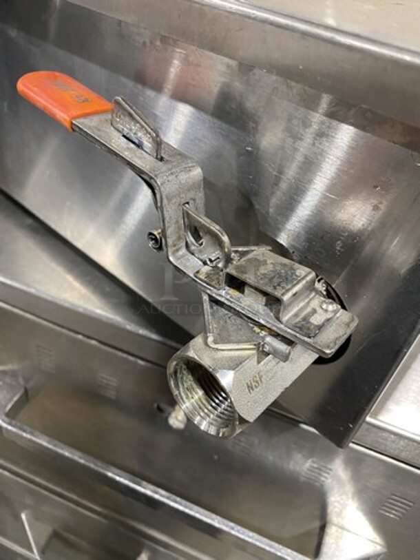 All Stainless Steel Electric Powered Counter Top Fryer! With Digital Controls! With Drain! 115V 1 Phase! 
 - Image 8 of 9