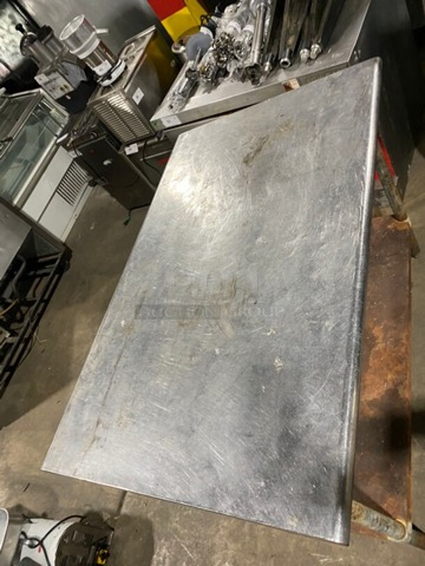 L & J Solid Stainless Steel Worktop Table! With Storage Space Underneath! - Image 5 of 7