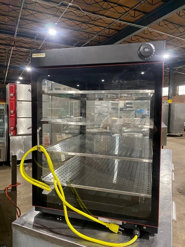 2019 Late Model! Hebvest Countertop Hot Display Case Merchandiser! Model PD04HT Serial C851903018-UF7W! 120V 1 Phase! - Image 3 of 9