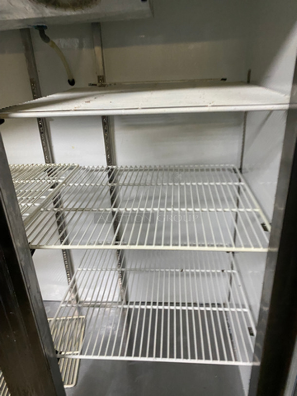 Leader Commercial 2 Door Refrigerator! With Poly Coated Racks! All Stainless Steel! On Casters! Model: LR54S/C SN: PX06S1310 115V 60HZ 1 Phase - Image 6 of 9