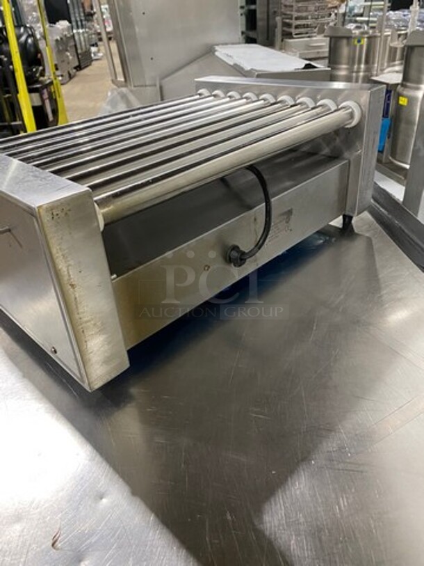 Adcraft Commercial Countertop Hot Dog Roller Grill! All Stainless Steel! Model: RG09 SN: 05150170079 120V - Image 4 of 8