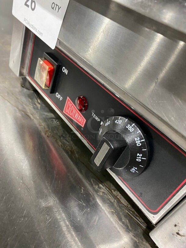 Cecilware Stainless Steel Countertop Electric Panini Sandwich Grill! MODEL SG-1SG 120V  - Image 7 of 8