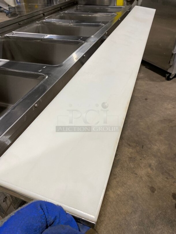 Eagle Commercial Electric Powered 5 Well Steam Table! With Storage Space Underneath! All Stainless Steel! On Casters! MODEL YSPHT5 SN:2008990224 208V 1PH - Image 7 of 10
