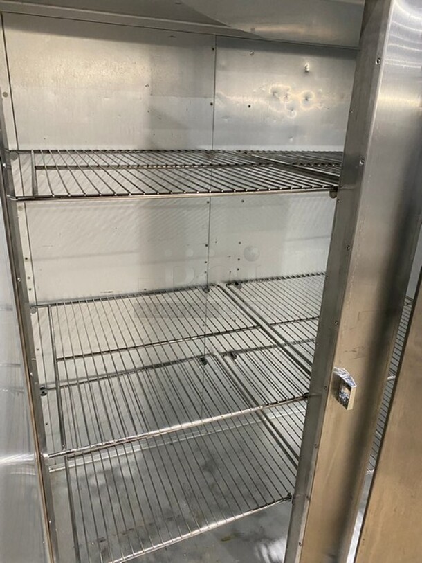 GREAT! Traulsen Stainless Steel Two Door Reach In Freezer! On Commercial Casters!  Working When Removed! MODEL ALT232WUT SN:227187 208-115V 1PH - Image 6 of 10
