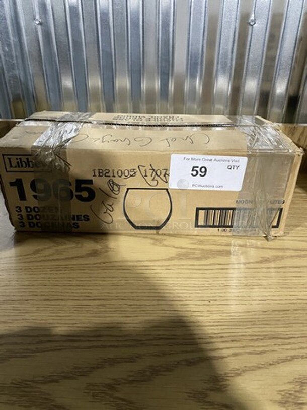 Libbey New In Box 3 Dozen Glass Cups!