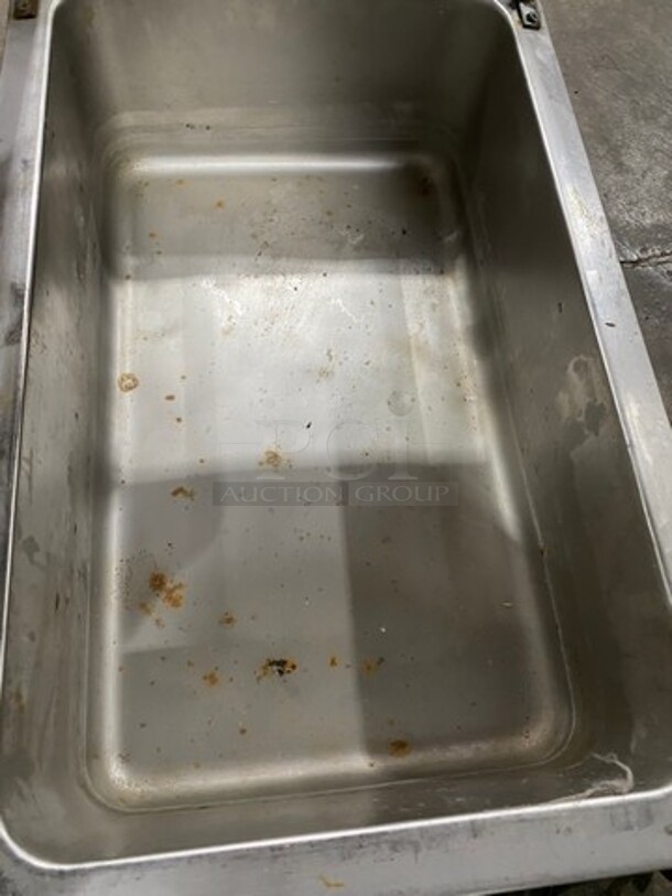 2015 Adcraft Commercial Countertop food Warmer! All Stainless Steel! Model: RDFW1200NP 120V - Image 6 of 9