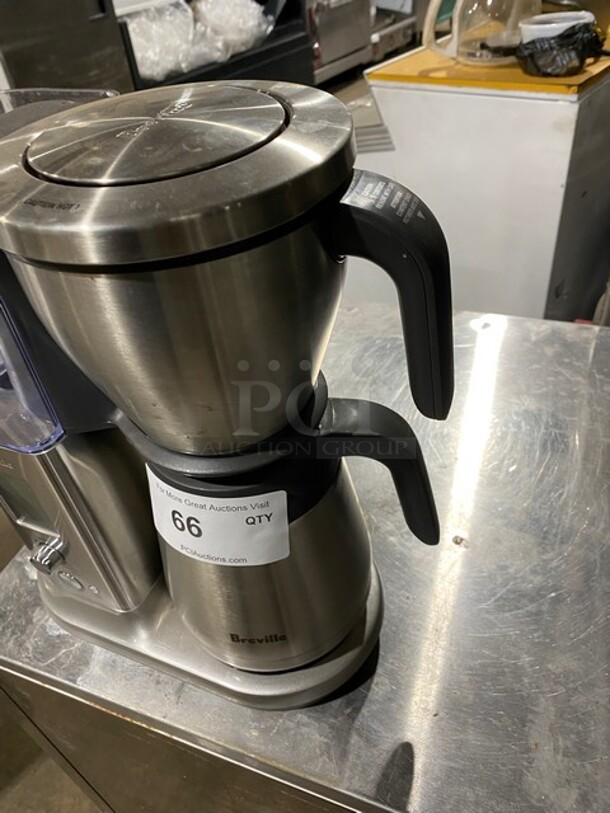 SWEET! Breville Commercial Countertop Drip Coffee Maker! All Stainless Steel! 120V! Model: BDC450 BSS! - Image 2 of 6
