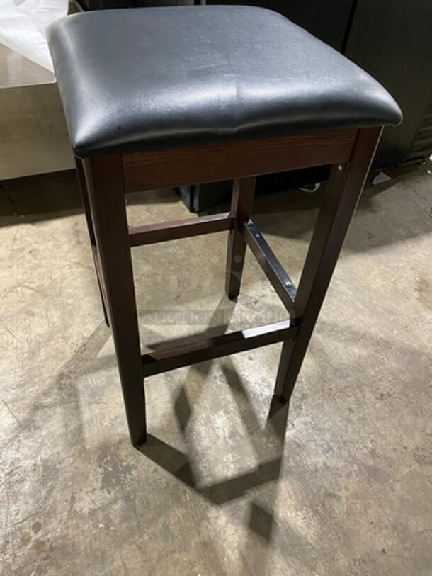 Brand New! Concord Bar Height Dining Chair With Black Vynl Top Seat! 3 X Your Bid! - Image 2 of 7