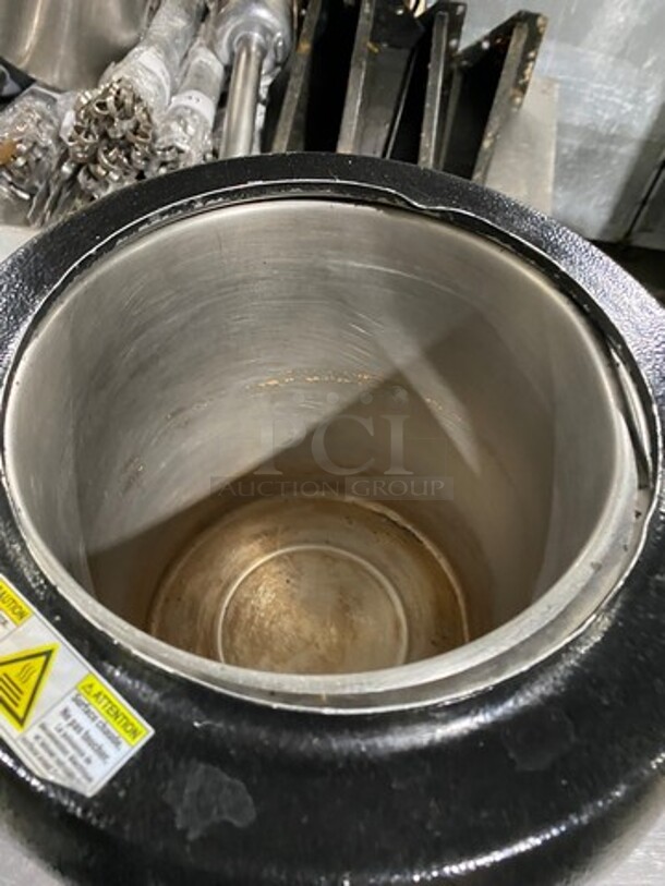 Winco Commercial Countertop Soup Warmer! Model: ESW66 SN: ESW66010048158 120V - Image 5 of 7