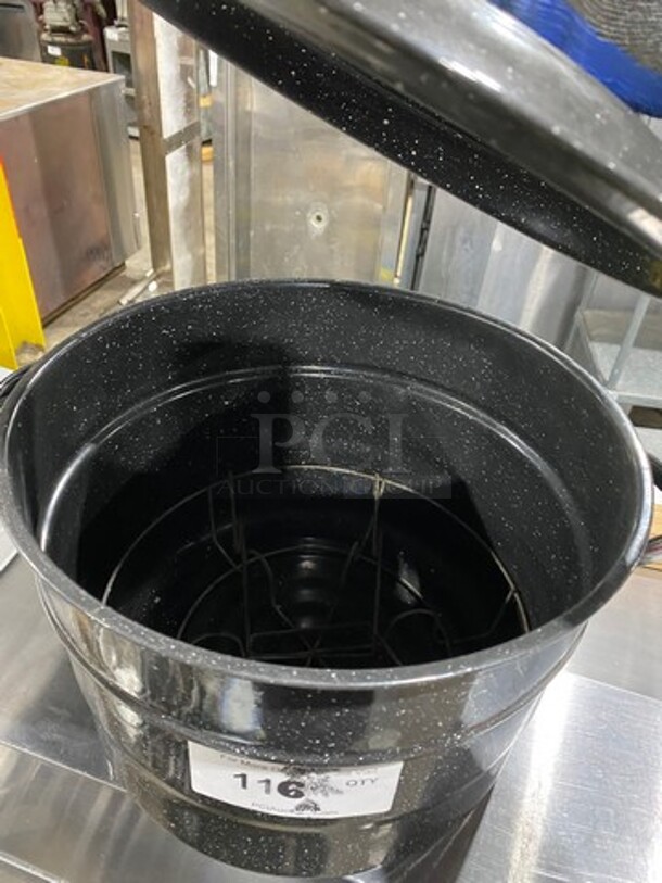 Stock Pot! With Lid! With Side Handles! - Image 3 of 5