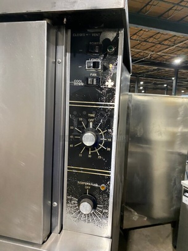 Garland Commercial Natural Gas Powered Double Deck Convection Oven! With View Through Doors! Metal Oven Racks! All Stainless Steel! On Casters! 2x Your Bid Makes One Unit! Model: TTG3 - Image 7 of 10