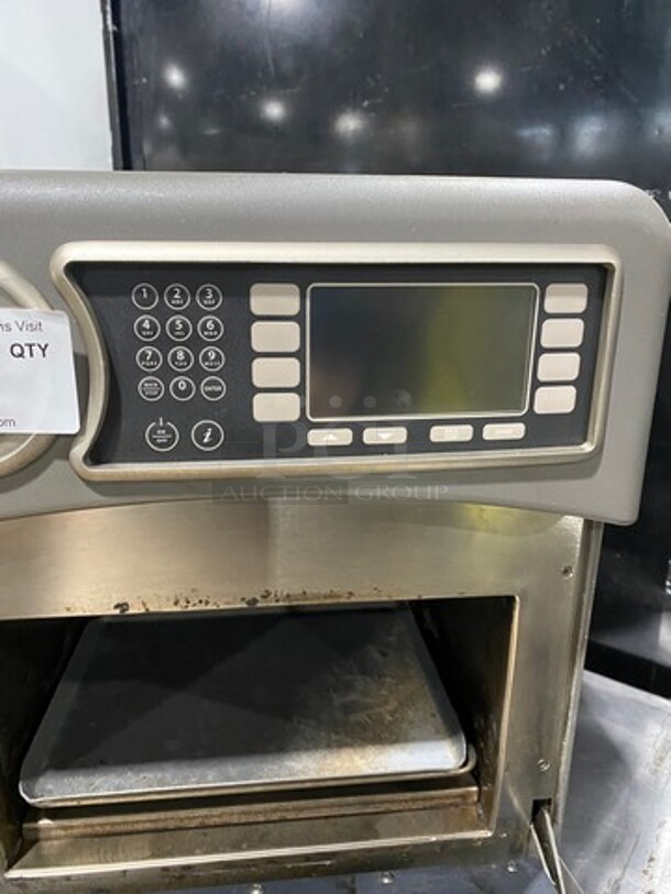 LATE MODEL! 2018 Turbo Chef Commercial Countertop Rapid Cook Oven! On Small Legs! Model: NGO SN: NGOD43602 208/240V 60HZ 1 Phase - Image 7 of 8