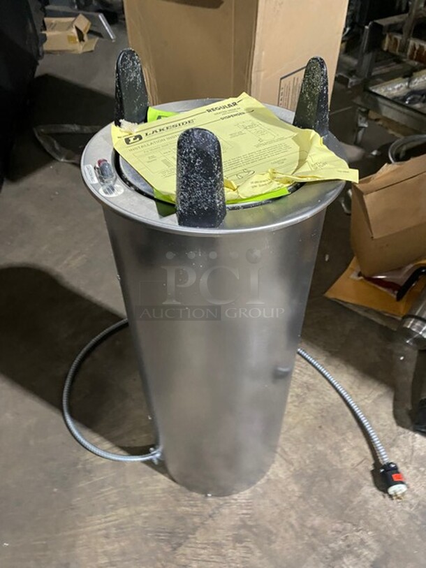 New In Box! Lakeside Stainless Steel Drop In Plate Dispenser! MODEL 4000 - Image 2 of 5