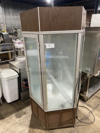 Traulsen Commercial Refrigerated Revolving Dessert Display Case Merchandiser! 115V 1 Phase