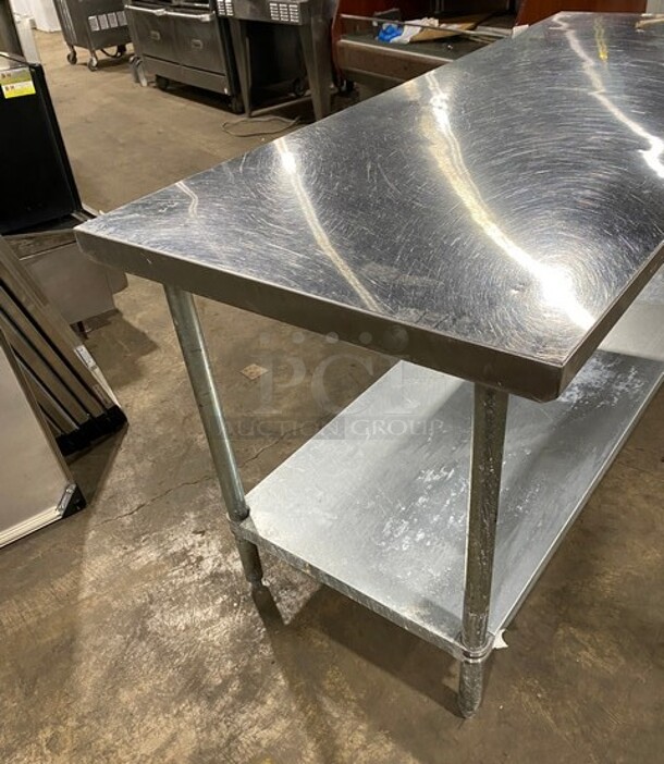Stainless Steel Worktable With Undershelf! - Image 4 of 6