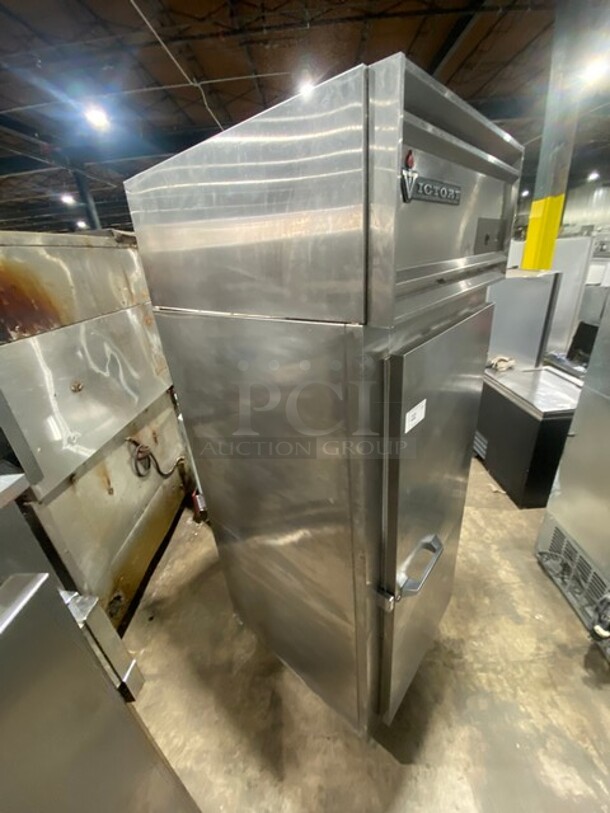 Victory Commercial Single Door Reach In Freezer! All Stainless Steel! Model: FS1DS7EW 115V 1 Phase! On Legs! 115V 1PH - Image 3 of 9