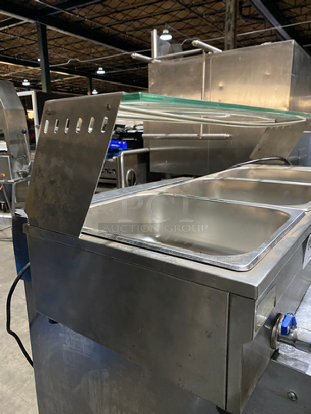 Commercial Countertop 3 Bay Bain Marie/ Steam Table! All Stainless Steel! Model: BM-3 SN: 070023 220V 60HZ 1 Phase - Image 2 of 10