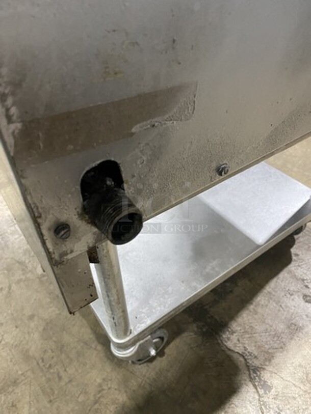 Tristar Natural Gas Powered 36 Inch Char Grill! 6 Burner High BTU! On All Stainless Steel Equipment Stand! On Casters!  - Image 9 of 9