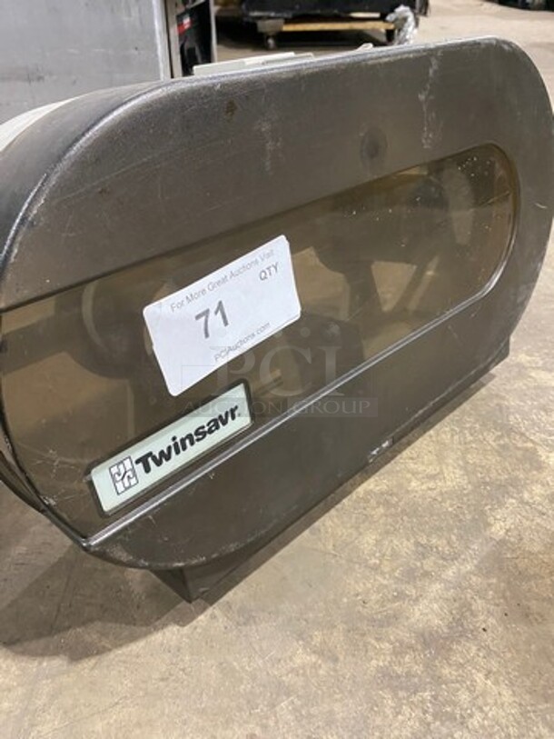 Twinsavr Wall Mount Poly Toilet Paper Dispenser! - Image 4 of 4