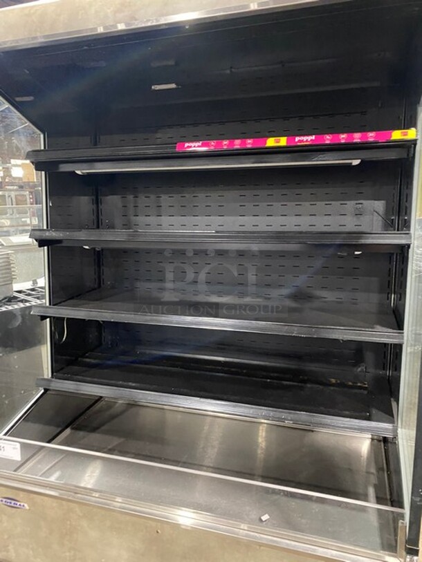 Amazing! FEDERAL Refrigerated Open Grab-N-Go Display Case Merchandiser! Model RSSM478SC-3 Serial 09090356630! 120/208/230V 1 Phase! - Image 5 of 7