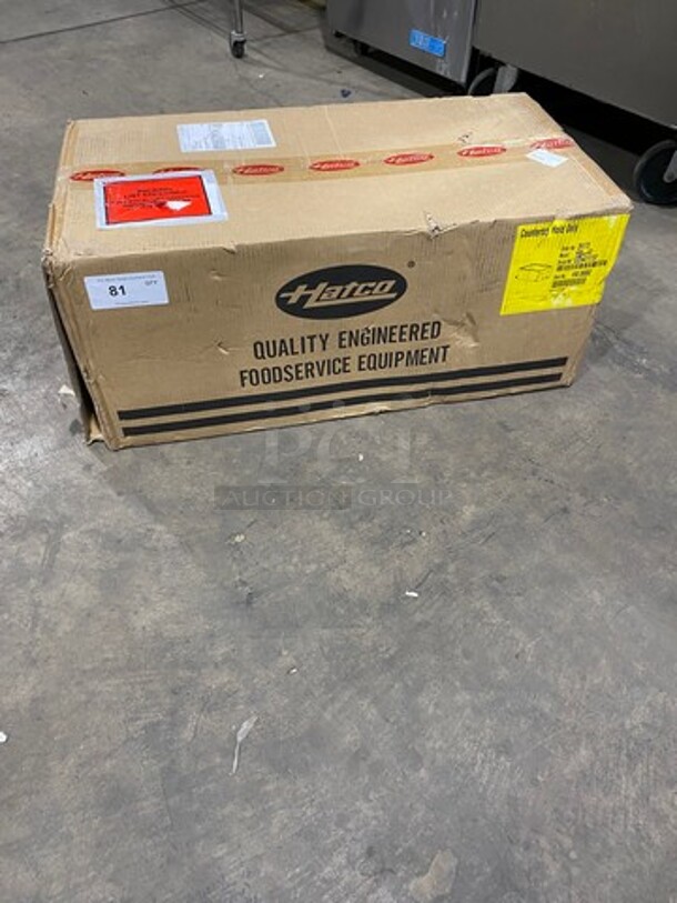 NEW! IN THE BOX! Hatco Commercial Countertop Single Well Food Warmer! All Stainless Steel! Model: HW43 SN: C624411737 120V 60HZ 1 Phase - Image 1 of 9